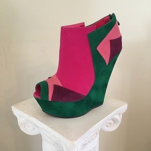 Funky Patchwork Wedges